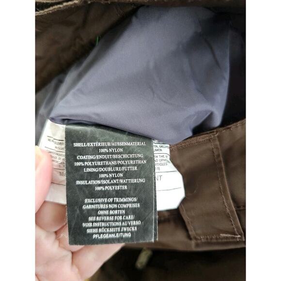 Orage Air Project Ski Snowboard Pants Women's M Zip Pockets Brown EUC - Picture 9 of 13
